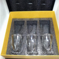 custom diamond cigar whiskey glasses set